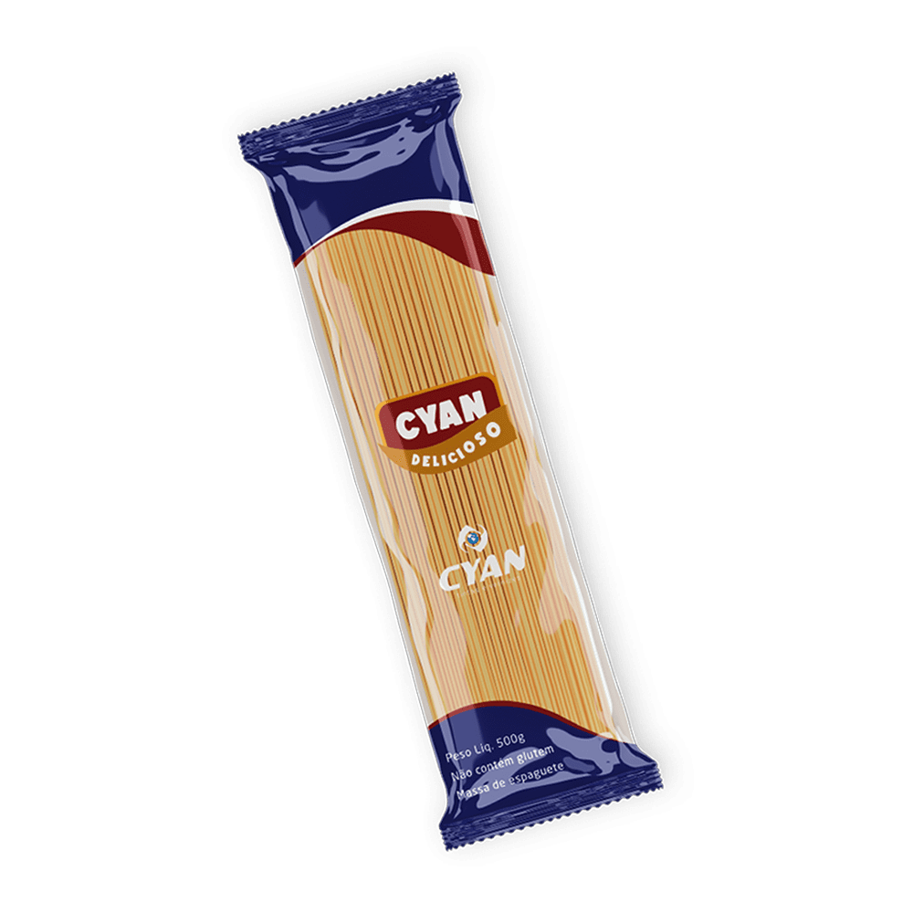 Exemplo embalagem linha Cyan Mix