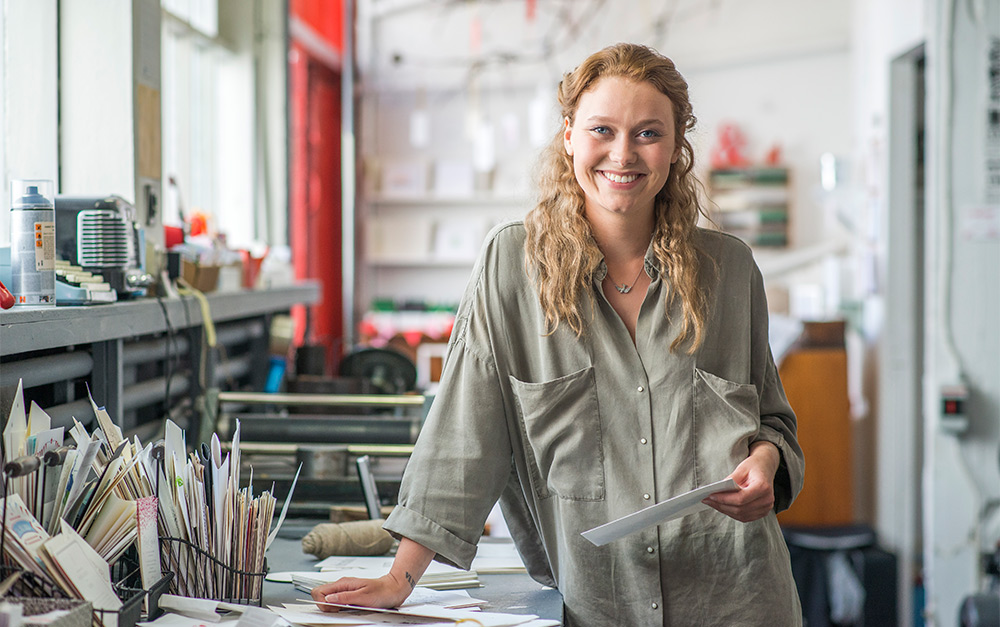 A imagem representa as tintas de qualidade.